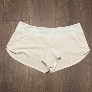 Lululemon Speed up shorts size 12 like new baby blue